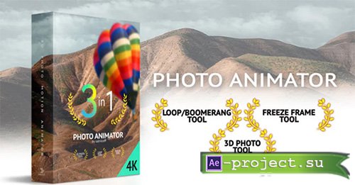 3D Motion Photo Animator - After Effects Templates
