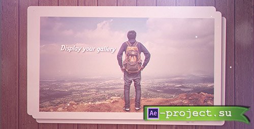 Videohive: Stop Motion Gallery - Project for After Effects 
