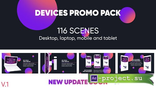 Videohive: Devices Website Promo Pack - Project for After Effects 