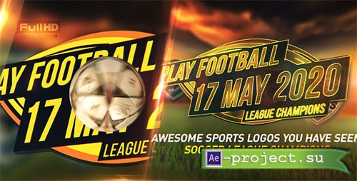 Videohive: Soccer Sport Opener 19357009 - Project for After Effects 