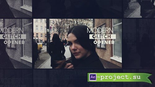Videohive: Modern Glitch Opener - Project for After Effects 