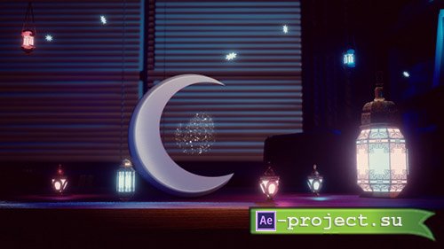 Videohive: Elegant Ramadan Logo - Project for After Effects 