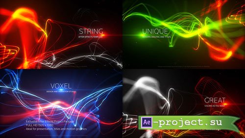Videohive: String Titles - Project for After Effects 