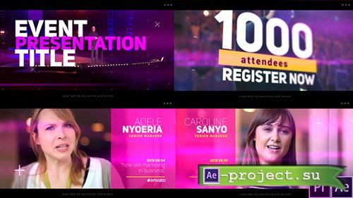 Videohive: Conference Event Corporate Promotion 23104067 - After Effects & Premiere Pro Templates 