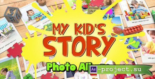 Videohive: Kids Photo Album - Project for After Effects 