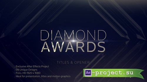 Videohive: Diamond Awards Opener - Project for After Effects 