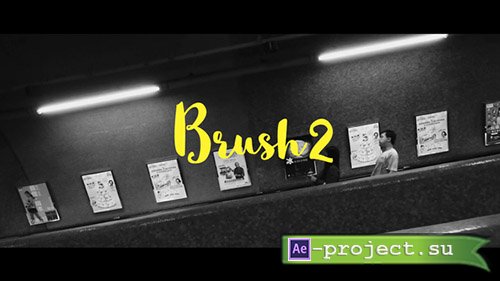 Videohive: Brush 2-Animated Handwritten Typefaces - Project for After Effects 