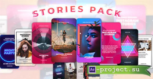 Instagram Stories Pack 13 - After Effects Templates