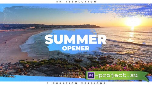 Videohive: Summer Opener 22177202 - Project for After Effects 