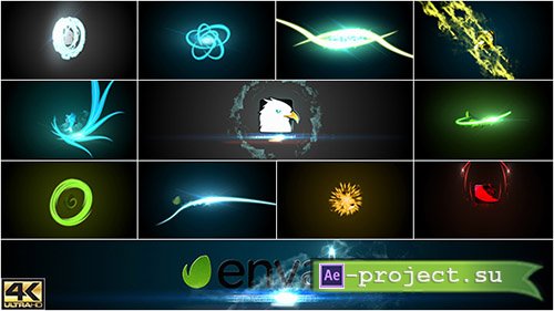 Videohive: Fast Smoky Streaks Logo Sting Pack - Project for After Effects 