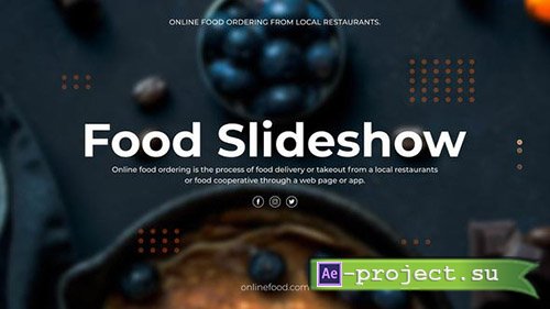 Videohive: Food Slideshow 23333220 - Project for After Effects 