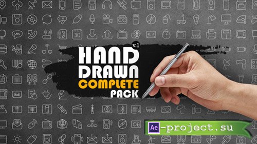 Videohive: Hand Drawn Complete Pack - Project for After Effects 