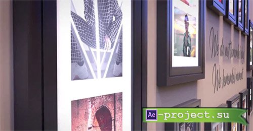 Wall Photo Gallery - After Effects Templates