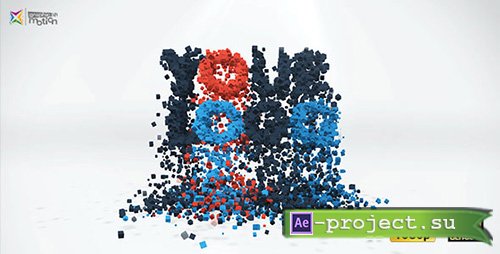 Videohive: 3D Particles Logo Build & Break - Project for After Effects 