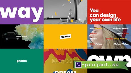 Videohive: Bold Typo Opener 23049941 - Project for After Effects 