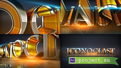 Videohive: Shiny Element Text Logo Opener - Project for After Effects 