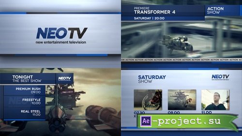 Broadcast Lines Pack 57 - After Effects Templates