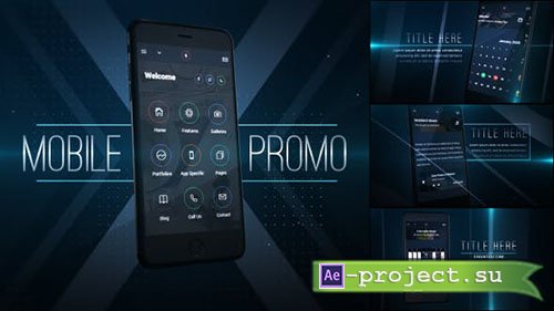 Videohive: Mobile Application Promo - Project for After Effects 