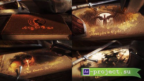 Videohive: Ancient Battle Book - Project for After Effects 