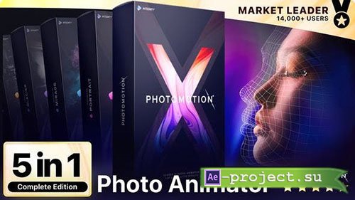 Videohive: Photomotion X - Biggest Photo Animation Toolkit (5 in 1) - Project for After Effects 