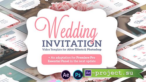 Videohive: Wedding Invitation 21072561 - Project for After Effects 