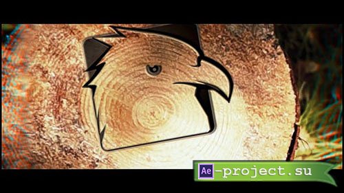 Videohive: Saw Cut Tree Logo - Project for After Effects 