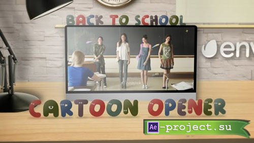 Videohive: Cartoon Opener - Project for After Effects 