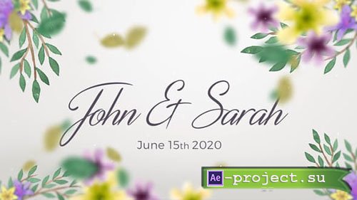 Videohive: Valentine Slideshow Floral - Project for After Effects