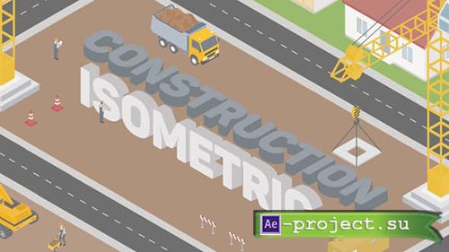 Videohive: Construction Isometric - Project for After Effects 