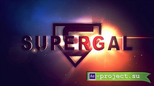 Supergal Title/logo Reveal 10 - After Effects Templates