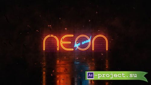 Videohive: Neon Logo Reveal 21667843 - Project for After Effects 