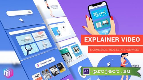 Videohive: Explainer Video | Online Shop, Real Estate, Website, Services - Project for After Effects 