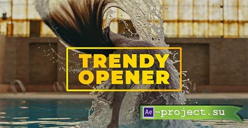 Trendy Opener 178361 - After Effects Templates