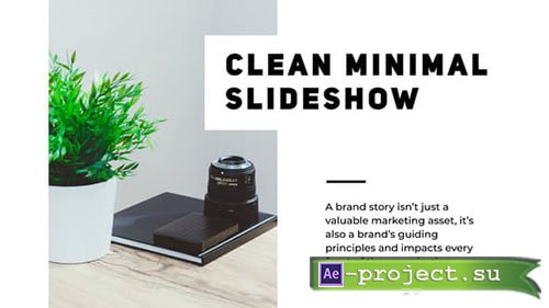 Videohive: Minimal Clean Presentation - Project for After Effects
