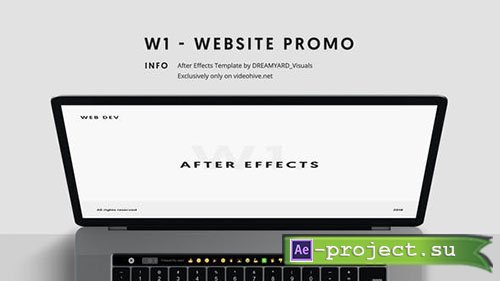 Videohive: W1 - Website Promo - Project for After Effects 