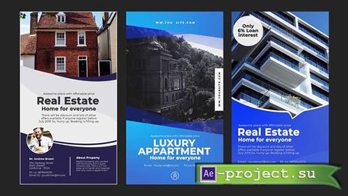 Videohive: Real Estate Instagram Stories - Project for After Effects