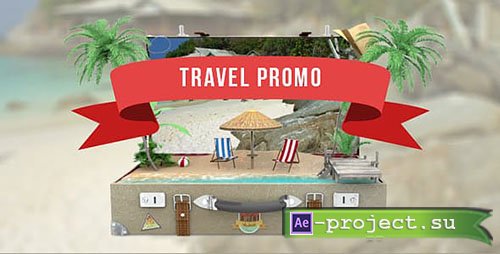 Videohive: Travel Promo 13576301 - Project for After Effects 