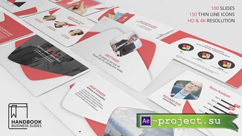 Videohive: Handbook Business Slides - Project for After Effects 