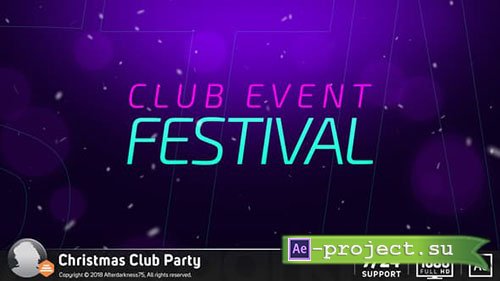 Videohive: Club Party Event - Project for After Effects 