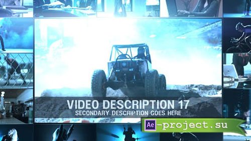 Videohive: Video Wall Promo - Project for After Effects 