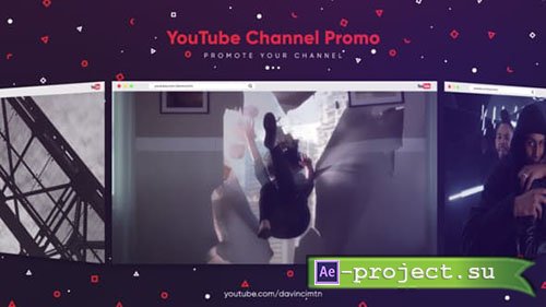 Videohive: Youtube Channel Promo 23111068 - Project for After Effects 