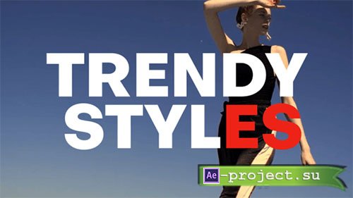 Videohive: Fashion Opener | Bold Typography - Project for After Effects 