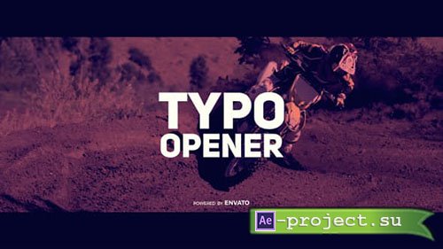 Videohive: Dynamic Typo Opener 19479734 - Project for After Effects 