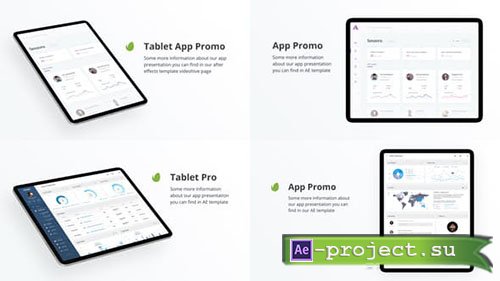 Videohive: Tablet Pro Presentation Kit - Project for After Effects 