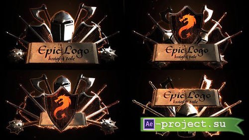 Videohive: Epic Battle Modular Logo Reveals - Project for After Effects 