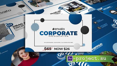 Videohive: Simple Corporate Presentation 23405197 - Project for After Effects 
