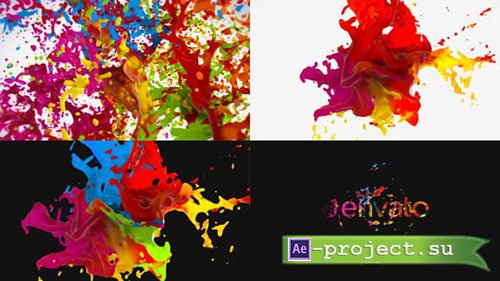 Videohive: Liquid Paint Splash Logo - Project for After Effects 