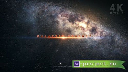 Videohive: Galactic Journey Title Sequence - Project for After Effects 