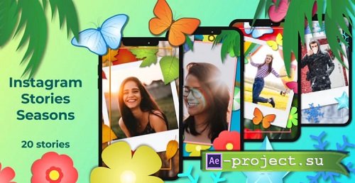 Instagram Stories Seasons 194752 - After Effects Templates