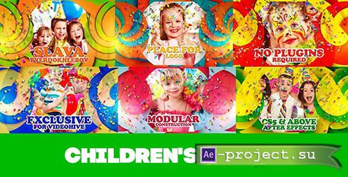 Videohive: Children's Opener - Project for After Effects 